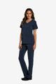 Contrast-Layered-V-Neck-Top-Heather-Navy-7.jpg