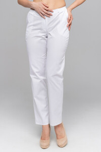 Long white medical pants Gloria 