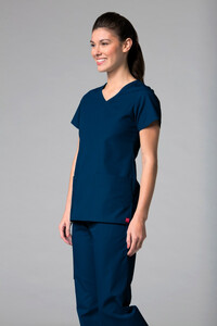 Healtcare Scrub Top Caribbean Blue Maevn
