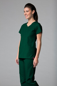 Healtcare Scrub Top Dark Green Maevn  