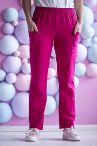 Fuchsia Medical Pants