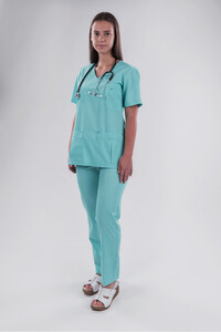 Mint Nursing Scrub Aine