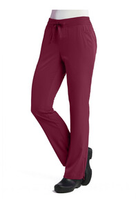 Ladies Modern Yoga Pants Wine