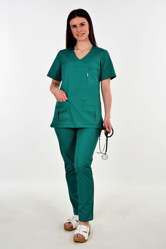 Green Medical Scrub Shauna