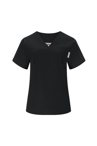 Ladies Medical Scrub Black Jenny