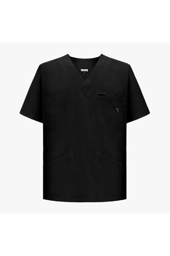 Men's medical scrub Gary black