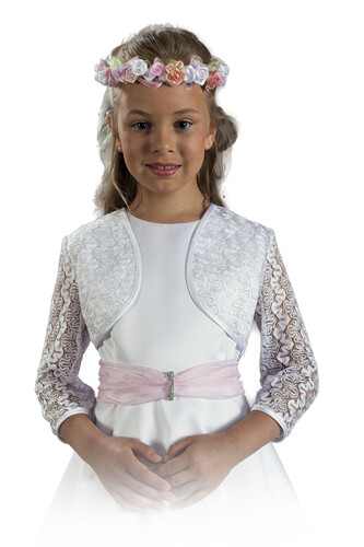 Bolero with a lace