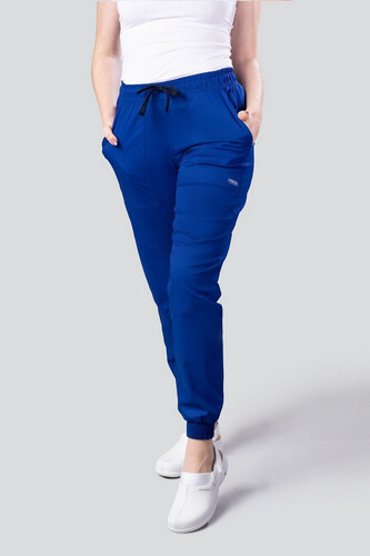 Medical Joggers Pants Royal Blue FLEX ZONE 
